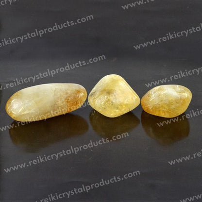 Natural Citrine Tumble Stone Pack of 100 gram
