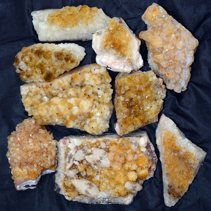 Natural Citrine Cluster