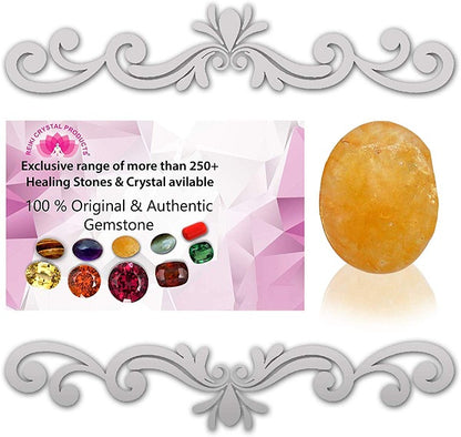 Natural Citrine Loose Gemstone -7.25 Ratti