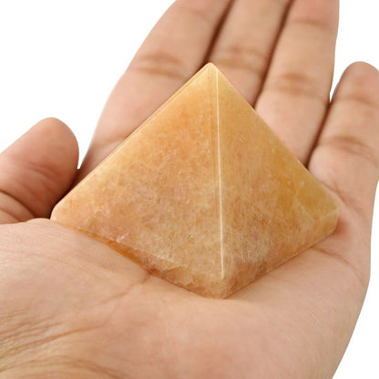 Citrine Pyramid for Reiki Healing / Grid and Vastu Correction