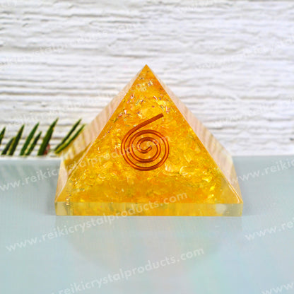 Natural Orgone / Orgonite Pyramid 50 mm