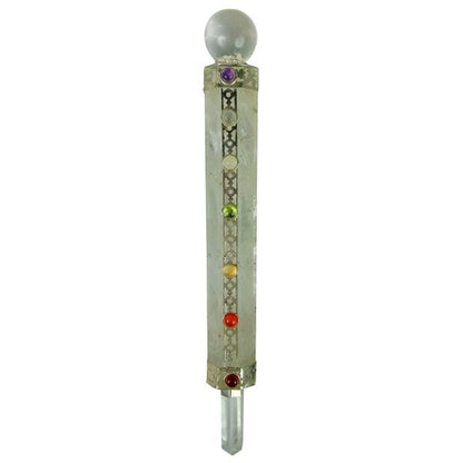 Clear Quartz Healing Wand/Pencil-Reiki Healing and Crystal Healing Wand
