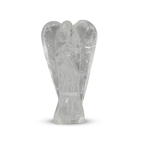 Natural Crystal Angel Size 2.4 cm (1 inch)