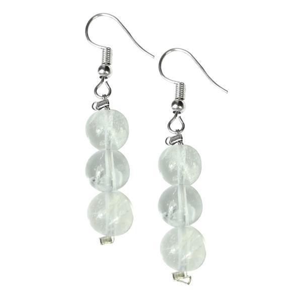 Natural Crystal Stone Earrings for Girls & Women