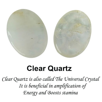 Natural Worry Palm Stone Oval Shape Cabochons Pack of 2 pc