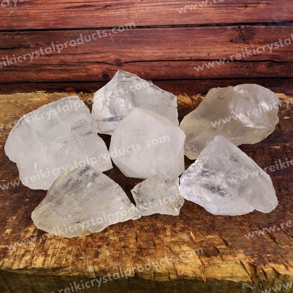 Clear Quartz Raw Rough Stones