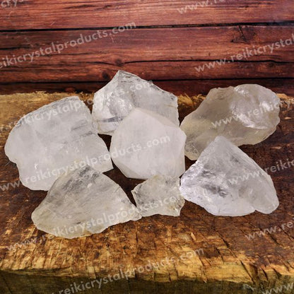 Clear Quartz Raw Rough Stones