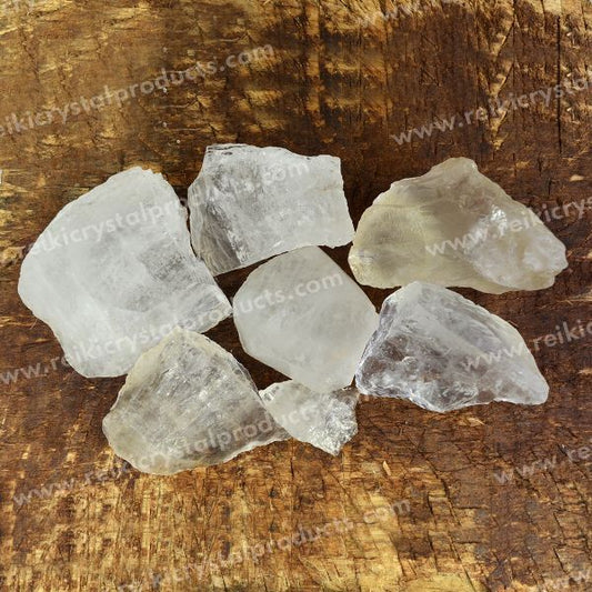 Clear Quartz Raw Rough Stones