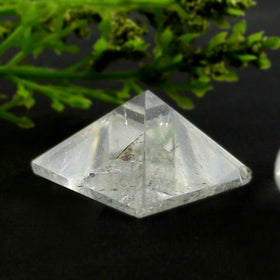 Clear Quartz Healing Crystal Pyramid