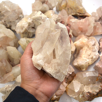 Natural Clear Quartz Cluster Rough