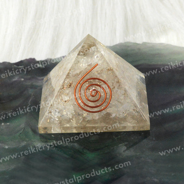Natural Orgone / Orgonite Pyramid 40 mm
