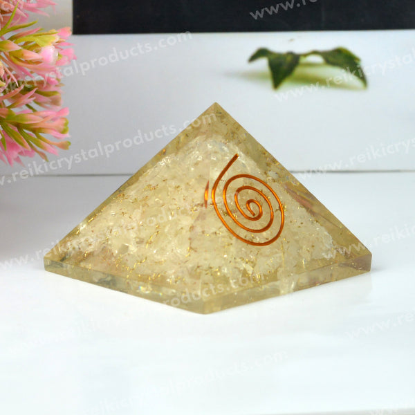 Natural Orgone / Orgonite Pyramid 50 mm