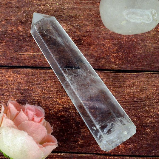 Clear Quartz Crystal Pencil / Obelisks
