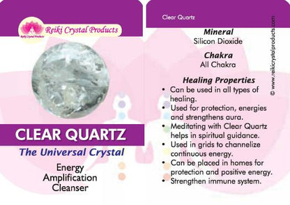Clear Quartz Energy Generator - 7 Pencils