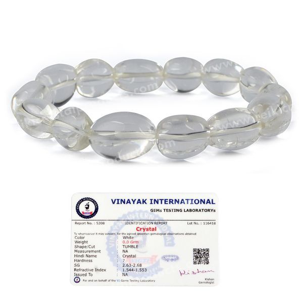 Certified Big Round Tumble Bracelet
