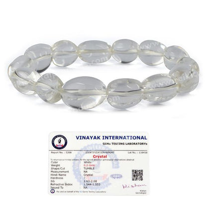 Certified Big Round Tumble Bracelet