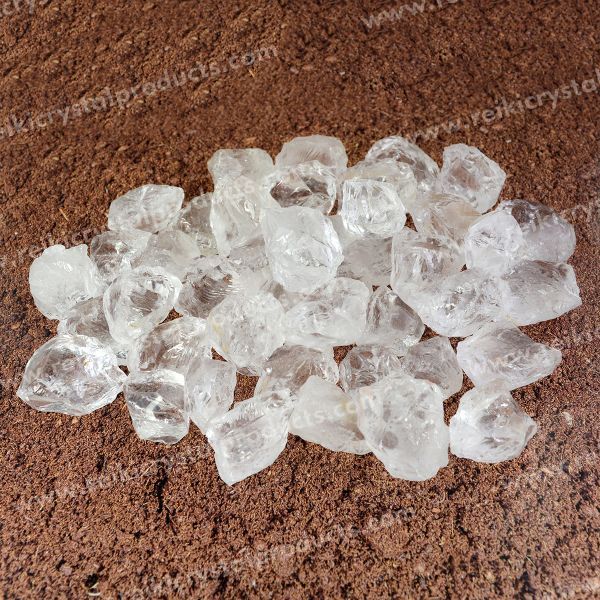 Clear Quartz Brazilian Raw Rough Stones