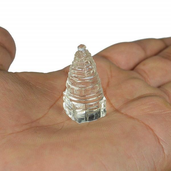 Clear Quartz Shree Yantra | Sphatik Shree Yantra