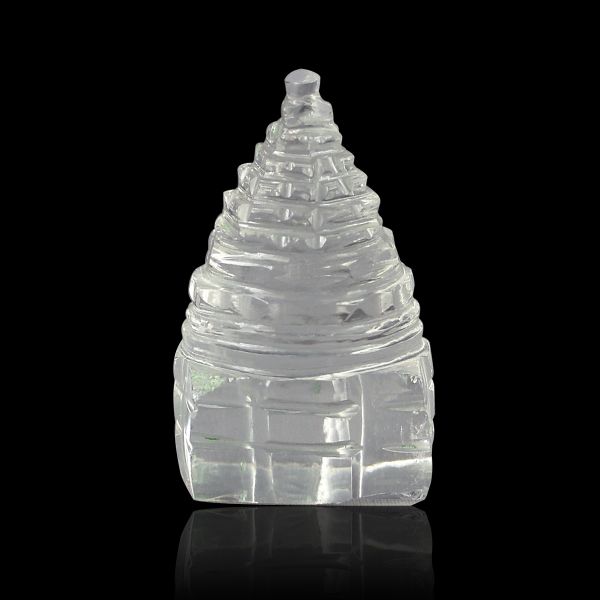 Clear Quartz Shree Yantra | Sphatik Shree Yantra