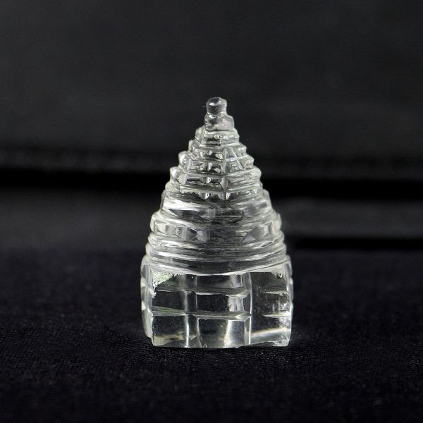 Clear Quartz Shree Yantra | Sphatik Shree Yantra