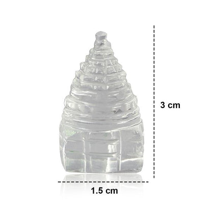 Clear Quartz Shree Yantra | Sphatik Shree Yantra