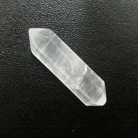 Clear Quartz Double Terminated Pencil for Reiki Healing 2.4 cm
