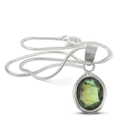 labradorite pendant