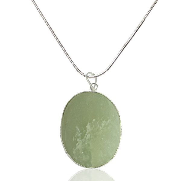 Green Jade Pendant for Luck and Prosperity