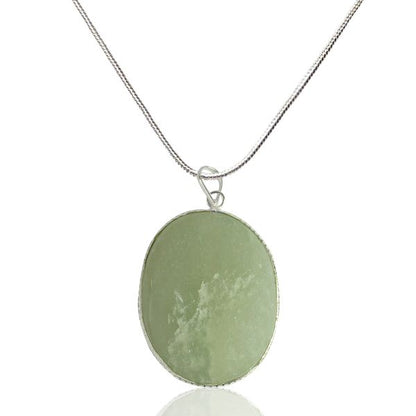 Green Jade Pendant for Luck and Prosperity