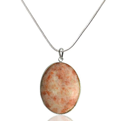 Sunstone Pendant for Confidence and Joy