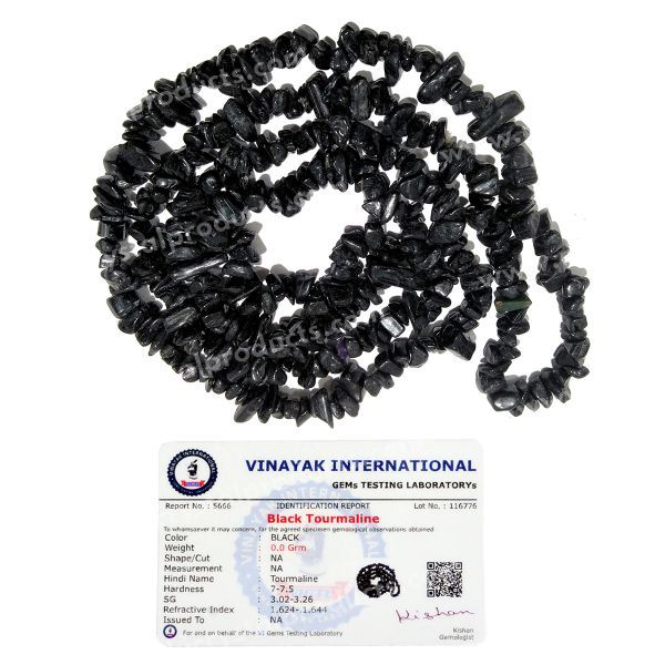 Certified Natural Crystal Stone Chip Beads Mala - Necklace