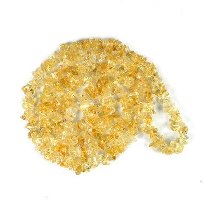 Natural Crystal Stone Chip Beads Mala / Necklace