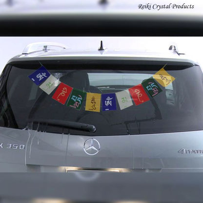 Tibetan Buddhist Prayer Cotton Flags for Car and Home