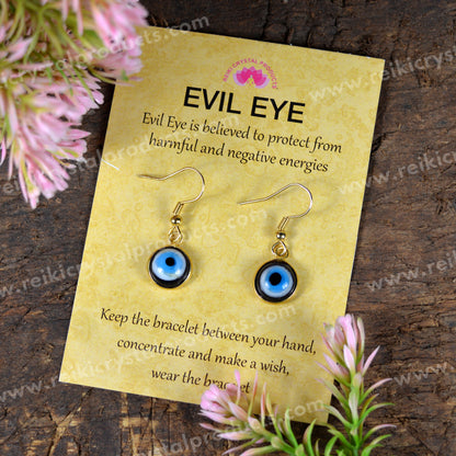 Evil Eye Earring Golden Color For Protection