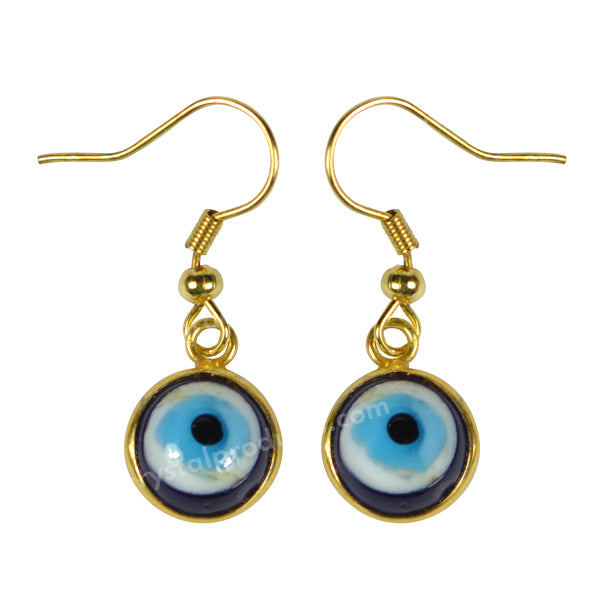 Evil Eye Earring Golden Color For Protection
