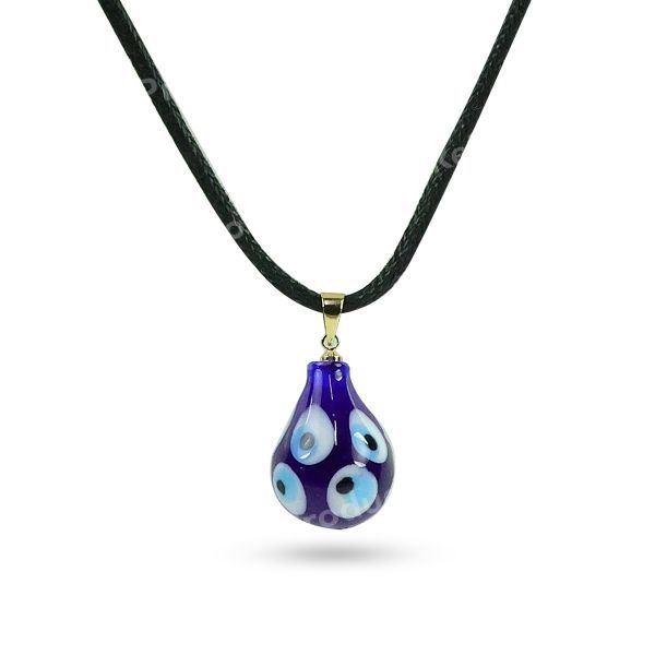Evil Eye Guava Shape Pendant With Thread