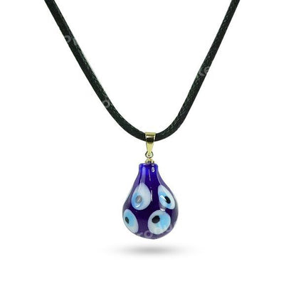 Evil Eye Guava Shape Pendant With Thread