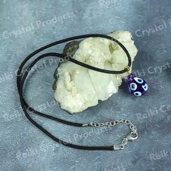 Evil Eye Guava Shape Pendant With Thread