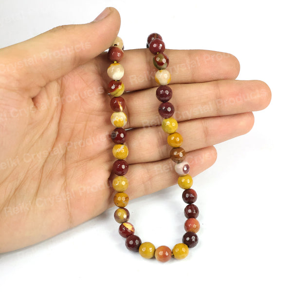 Polished Mookaite Jasper loose beads 45 to 50 pieces