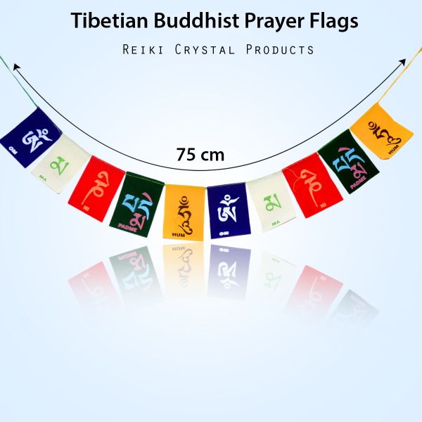 Tibetan Buddhist Prayer Cotton Flags for Car and Home