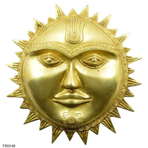 Brass Sun for Vastu Remedy