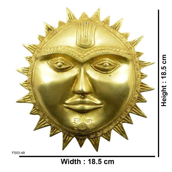 Brass Sun for Vastu Remedy