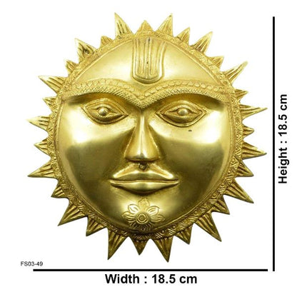 Brass Sun for Vastu Remedy