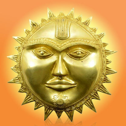 Brass Sun for Vastu Remedy