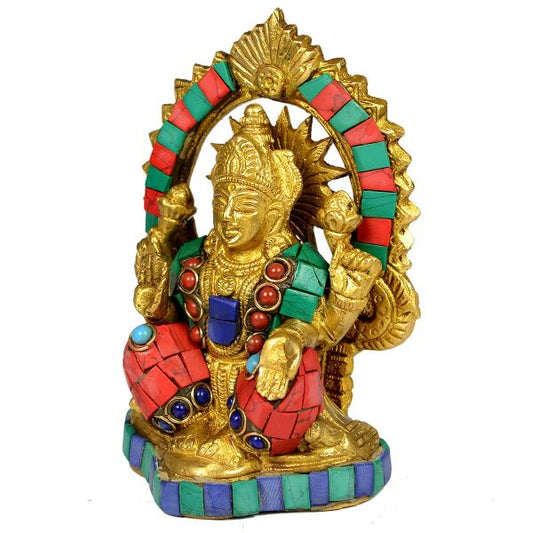 Brass laxmi Statue for Diwali, Home Decor-700-750 Gram