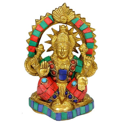 Brass laxmi Statue for Diwali, Home Decor-700-750 Gram