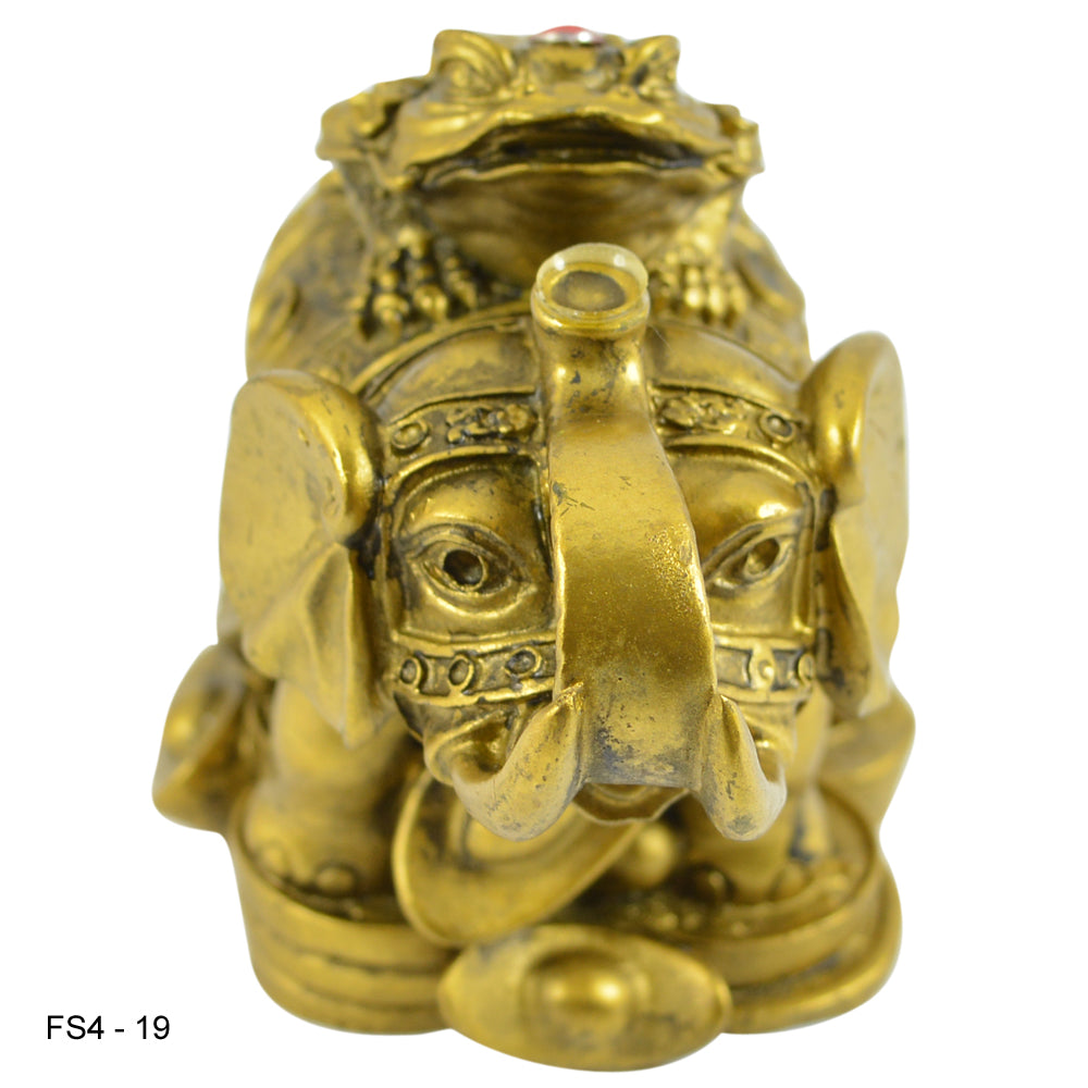 Vastu / Feng Shui Elephant With Frog