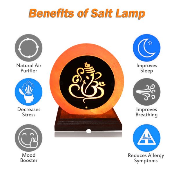 Ganesha Himalayan Salt Lamp