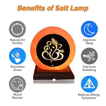 Ganesha Himalayan Salt Lamp