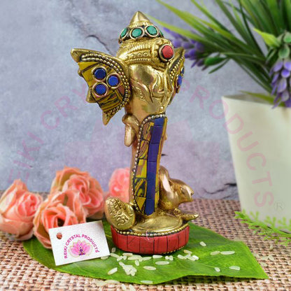 Brass Ganesh Statue / Stone Ganesha Idol